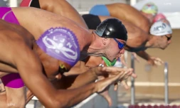 Deuxième journée du meeting de natation de l'océan Indien