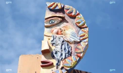 installation artistique collège bernica