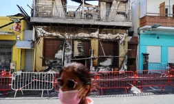 feu dans la rue Jean Chatel