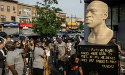 Une statue de George Floyd inaugurée samedi à Brooklyn