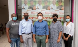  Départementales : Ansanm présente ses candidats au Port