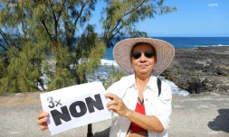 Chaêne huamine contre la carrière de Bois Blanc