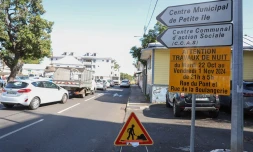 Saint-Denis : des travaux d’enrobée sur la rue de la Boulangerie en cours