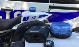 Jumelle radar de la Police Nationale