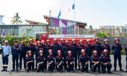 Le SDIS 974 intègre une deuxième unité de 21 nouveaux caporaux de sapeurs-pompiers professionnels