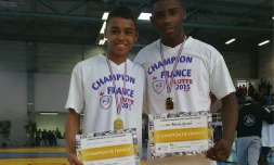 Deux Réunionnais décrochent une médaille d\'argent au tournoi international de lutte de Wolfurt en Autriche