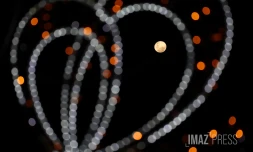 Décoration de noel avec la lune 