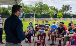 Olivier Hoarau maire du Port