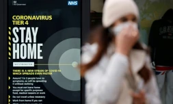 Rappel des règles sanitaires à Londres, le 23 décembre 2020