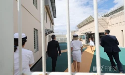 Visite ministérielle : Gérald Darmanin à la Cour d'appel pour échanger avec les magistrats et agents du ministère de la Justice