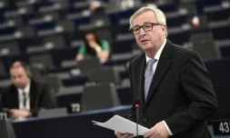 Le président de la Commission européenne Jean-Claude Juncker, le 5 juillet 2016 au Parlement européen à Strasbourg