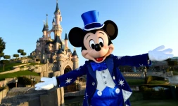 Mickey, le 16 mars 2017, à Euro Disney
