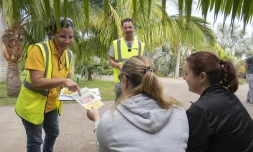 Casud : opération de sensibilisation au Parc des Palmiers