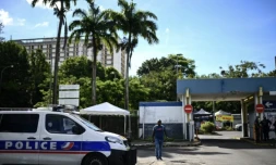 Pointe-Ă -Pitre, en Guadeloupe, le 26 novembre 2021 ( AFP / Christophe ARCHAMBAULT )