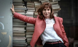 Aline le Guluche, auteure de "J'ai appris à lire à 50 ans", le 28 septembre 2020 à Paris