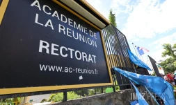 Saint-Denis - Manifestation devant le rectorat