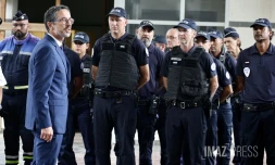 Hommage à Malartic pour les trois policiers tués