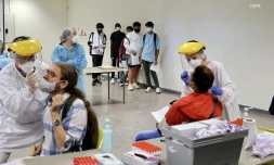 dépistage coronavirus au lycée Mémona Hintermann Afféjee