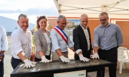 Saint-André : lancement officiel du projet de rénovation urbaine Ilot Grand Place