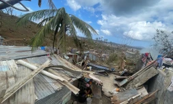 cyclone Chido Mayotte  Kaweni 