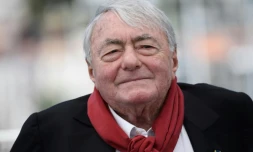 Claude Lanzmann au Festival de Cannes, le 21 mai 2017