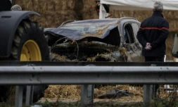 Le délit d'homicide routier devrait achever son processus parlementaire mardi devant le Sénat, au grand soulagement des victimes qui en ont fait leur combat depuis plusieurs années ( AFP / Valentine CHAPUIS )