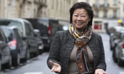 La maire du 8e arrondissement de Paris, Jeanne d’Hauteserre (LR)  / PHOTO AFP JOEL SAGET
