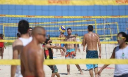 volley plage 