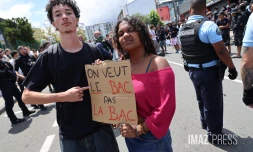 manif Lycee Roland Garros