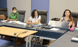 Violences intrafamiliales : Flora Augustine rencontre les intervenants sociaux
