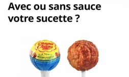 Une sucette au goût boulette de viande, la blague du 1 er avril qui devient réalité