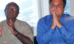 Didier Robert et Jean-Paul Virappoulé