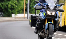 motard de la gendarmerie