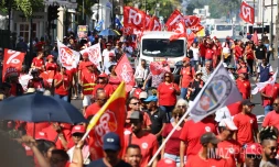 Saint-Denis - Manifestation contre la réforme des retraites