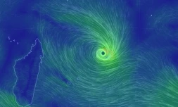 La dépression tropicale, la future Joaninha à 1030 km de La Réunion