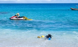 Filets sur la plage