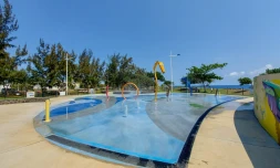 Le Port : les jeux d'eau du littoral nord de nouveau opérationnels [?]