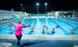Le Port : une soirée sous l'eau à la piscine Jean-Lou Javoy