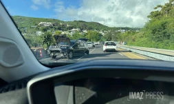 Saint-Gilles : accident de voiture sur la route des plages dans le sens ouest-nord