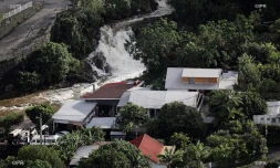 Images aériennes après Berguitta 19 janvier 2018