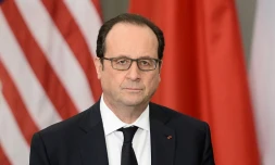 Le président François Hollande à Washington, le 1er avril 2016