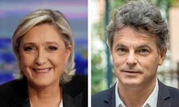 Lepen et roussel en visite à La Réunion