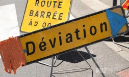 panneau travaux 