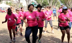 Run Odyséea : Saint-Denis en rose pour lutter contre le cancer du sein