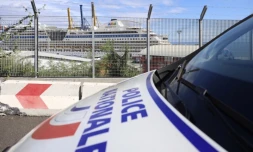 bateau de croisière arrivée de l'aïdablu