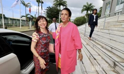 Visite Carole Delga et Huguette Bello 40 ans de La Région