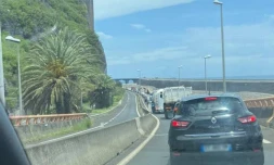 embouteillages route du littoral 11 février