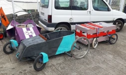 Course caisses à savon montée panon Trois bassins