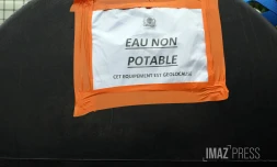 distribution eau citerne  aprés le passage de Belal