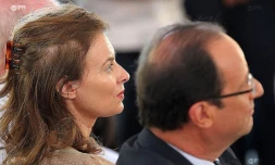 françois hollande et Valérie Trierweiler 